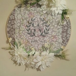 Established wall wreath